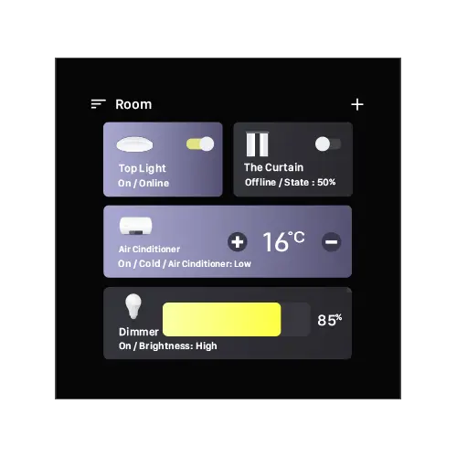 Smart Control Panel 4 Front view
